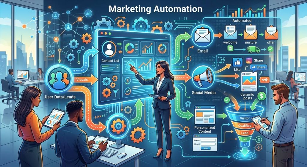 Automação de marketing