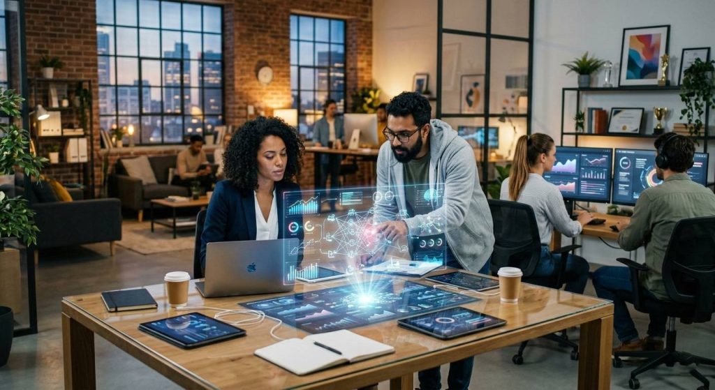 inteligência artificial nas agências de marketing integrada com automação e CRM