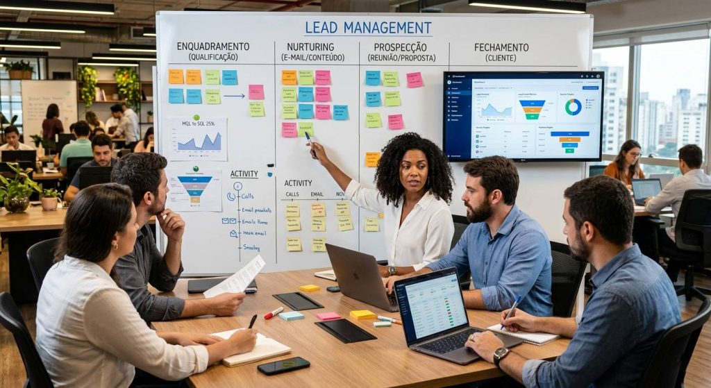 Gestão de leads