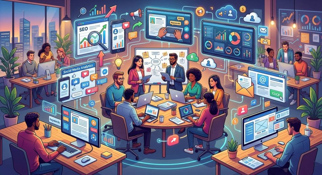 Serviços de marketing digital