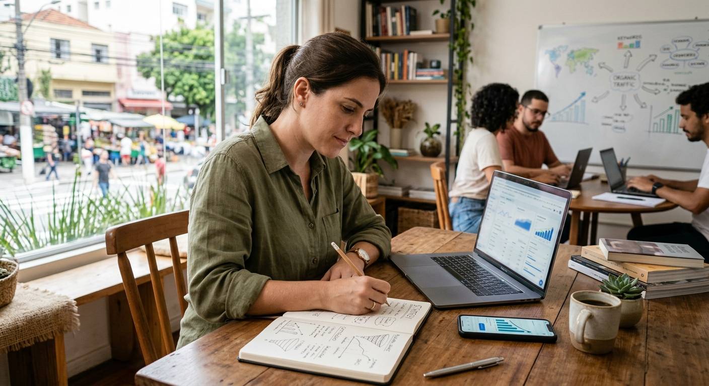 Tráfego orgânico como atrair visitantes sem anúncios
