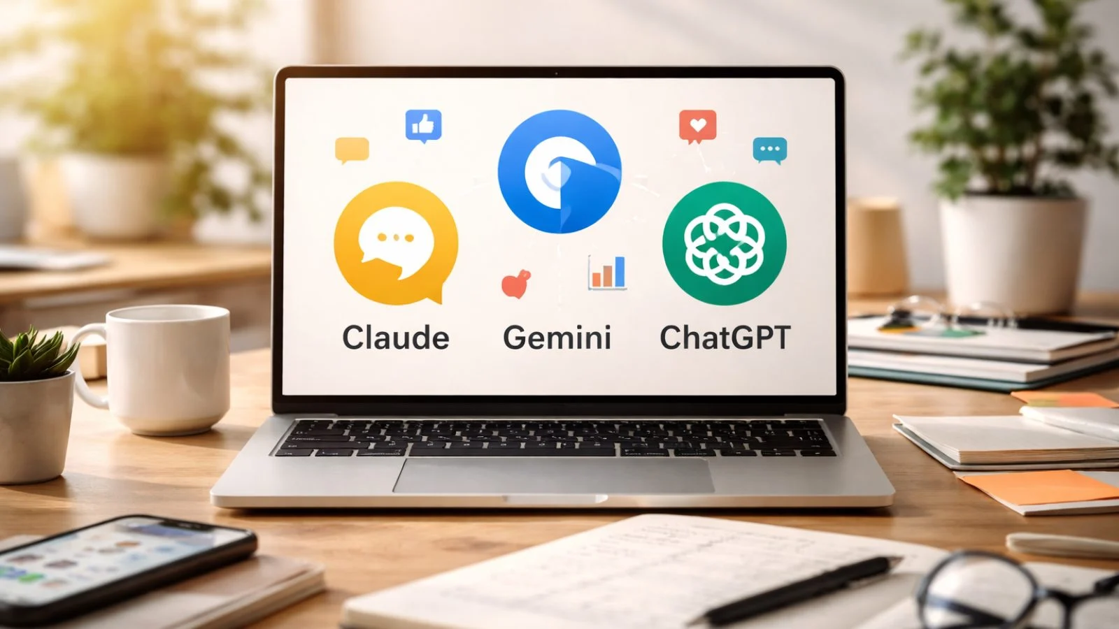 Diferencas Entre Claude Code Gemini E Chatgpt Para Redes Sociais