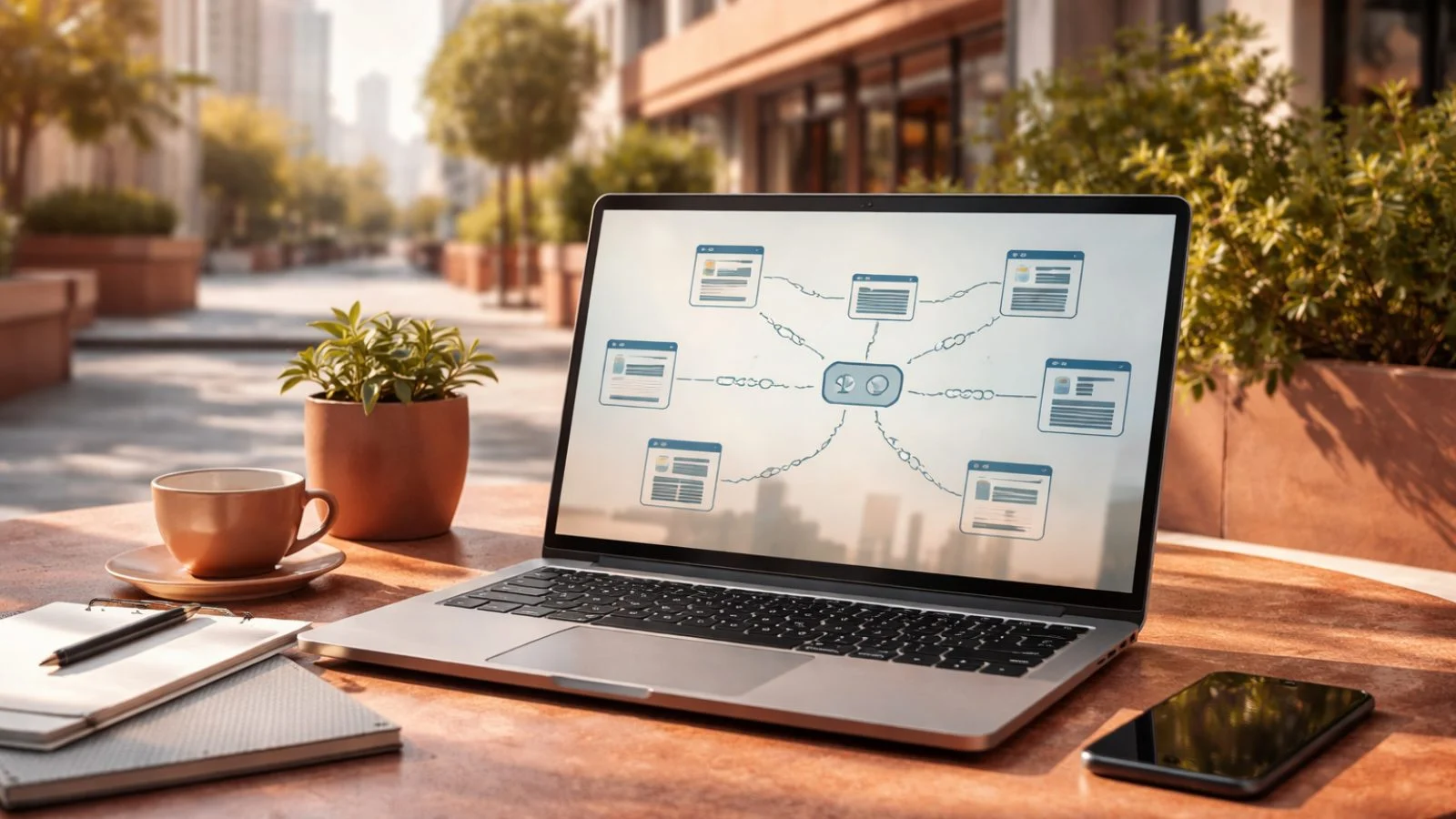 Como avançar com link building