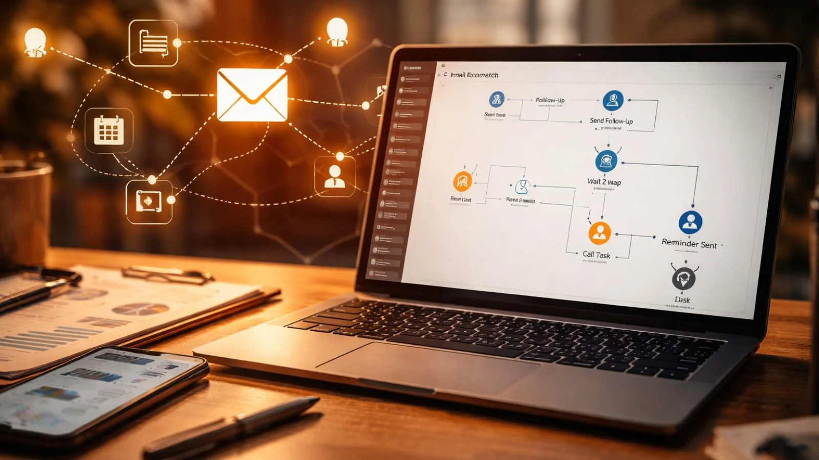 Como avançar com automação de follow-up