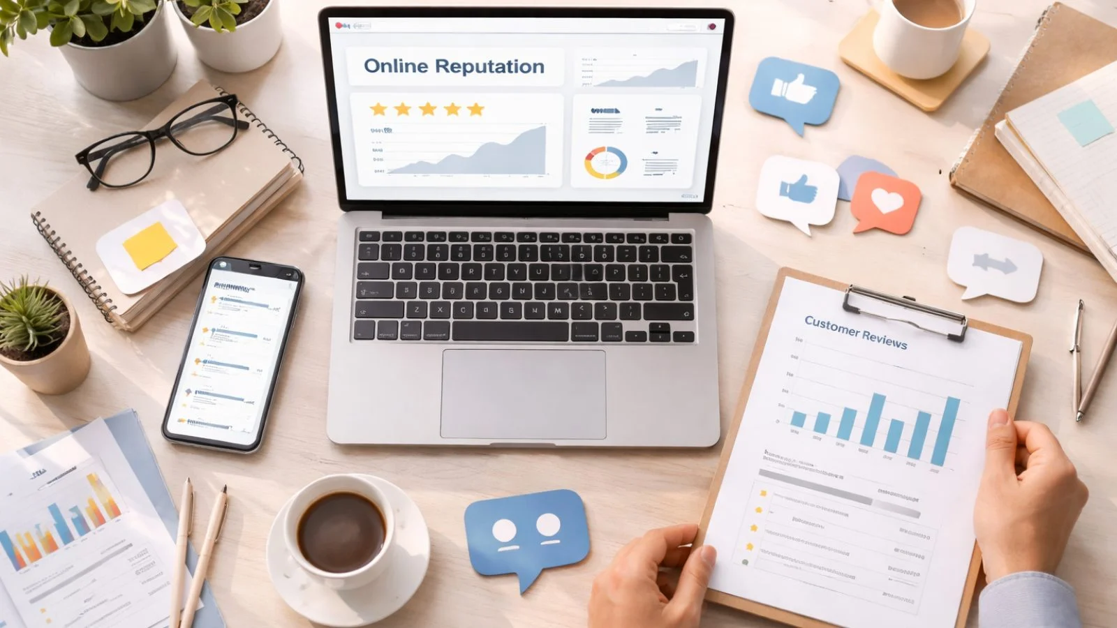 O que considerar sobre reputação digital